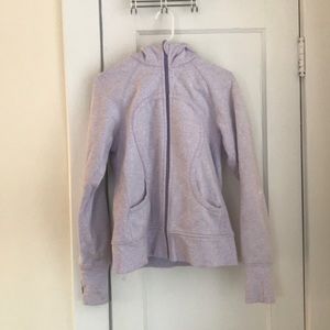 Light purple zip up